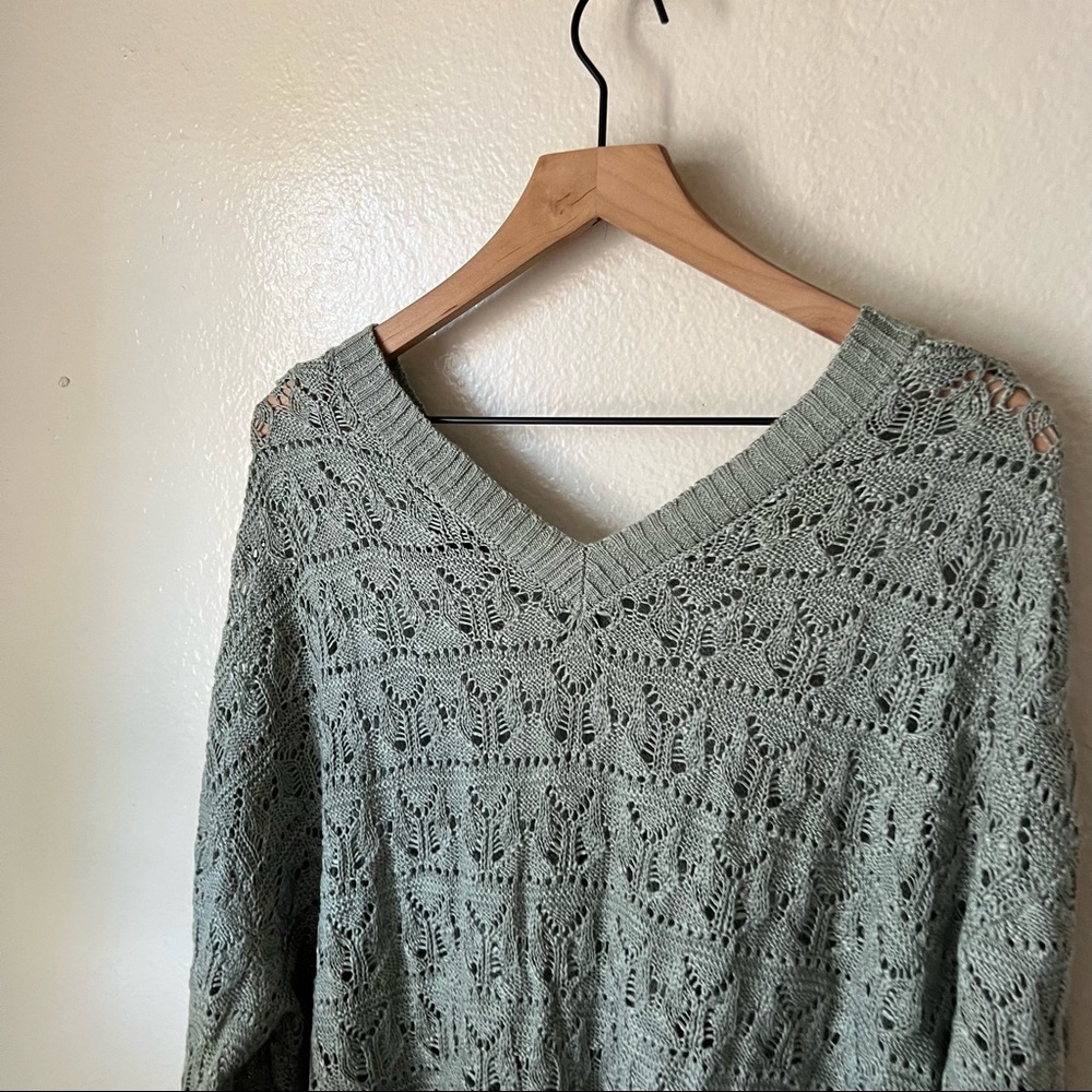 Lane Bryant | Open Knit Sweater - Picture 6 of 6